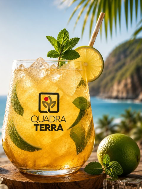 cocktail glacé menthe et citron vert