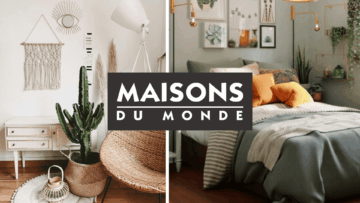 style bohème et contemporain : rotin, macramé, plantes