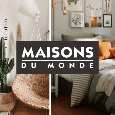 style bohème et contemporain : rotin, macramé, plantes
