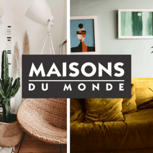 salon bicolore : canapé moutarde et mur vert sauge