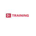 red d1 training logo — bold fitness brand mark