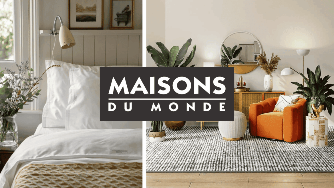 dormitorio minimalista y salón bohemio con plantas