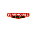 firehouse subs logo: red crest with black oval