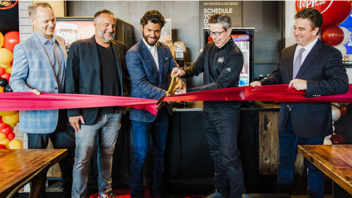 restaurant grand opening ribbon cutting ceremony