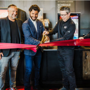 restaurant grand opening ribbon cutting ceremony