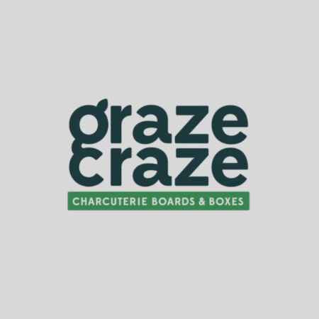 graze craze charcuterie logo, boards & boxes