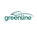 greenline logo: nachhaltige mobilität und umweltmarke