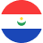icono tricolor rojo blanco azul con emblema verde y amarillo