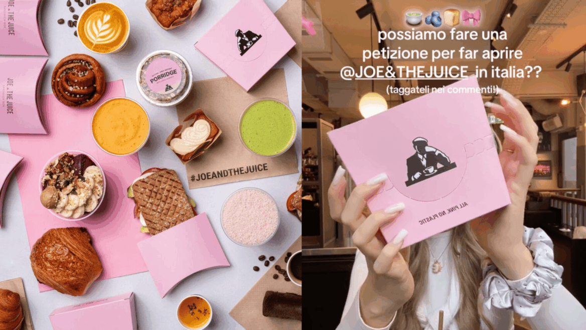 joe & the juice : brunch, jus et emballages roses