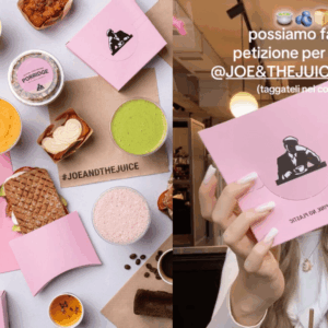 joe & the juice : brunch, jus et emballages roses