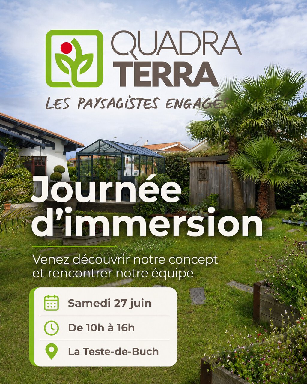 journée dimmersion quadra terra à la teste de buch