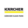 kärcher logo mit gelbem streifen – icon der reinigung