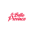 logo la belle province rouge — style rétro québécois