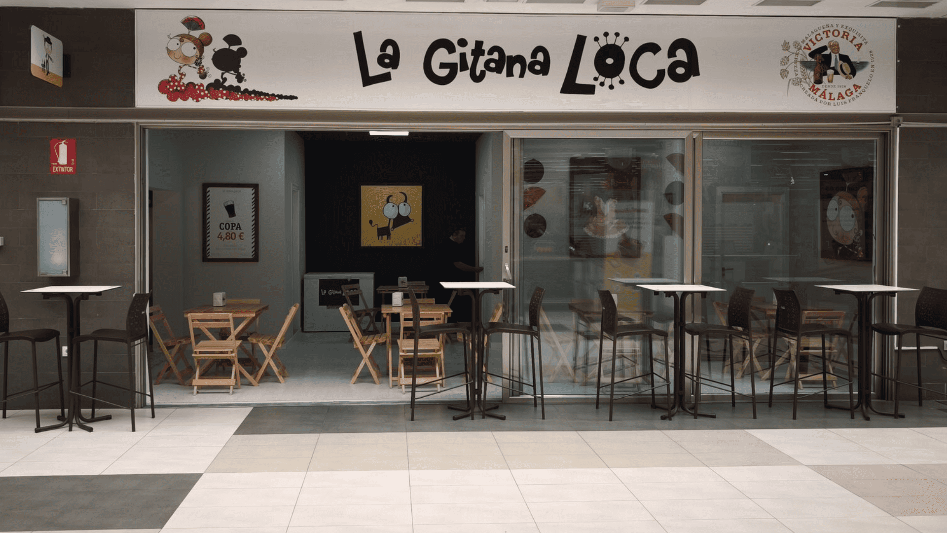la gitana loca: cafetería y bar de tapas málaga