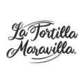 la tortilla maravilla — logotipo caligráfico artesanal