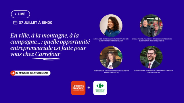 devenir franchisé carrefour : ville, montagne, campagne