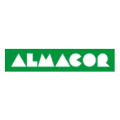 logotipo verde geométrico de estilo industrial moderno