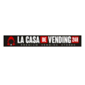 logo casa vending 24h: café, snacks y bebidas