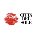 logo città del sole – cerchio rosso a pennellate