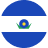 logo rond bleu et vert minimaliste Écologique
