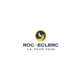 logo roc·eclerc : cercle bleu et oiseau doré
