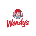 logo fille rousse tressée avec lettrage rouge