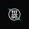 logo circolare fit and go: fitness e viaggi