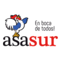logo gallo colorido para marca de comida