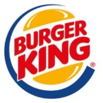 logo circular de burger king hamburguesa estilizada