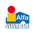 alfa inmobiliaria franquicias: icono humano colorido