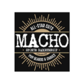 emblema retro deportivo macho con laurel y bate