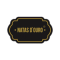 logotipo vintage dorado y negro natas douro