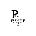 logo luxe « première maison » — lettrine p