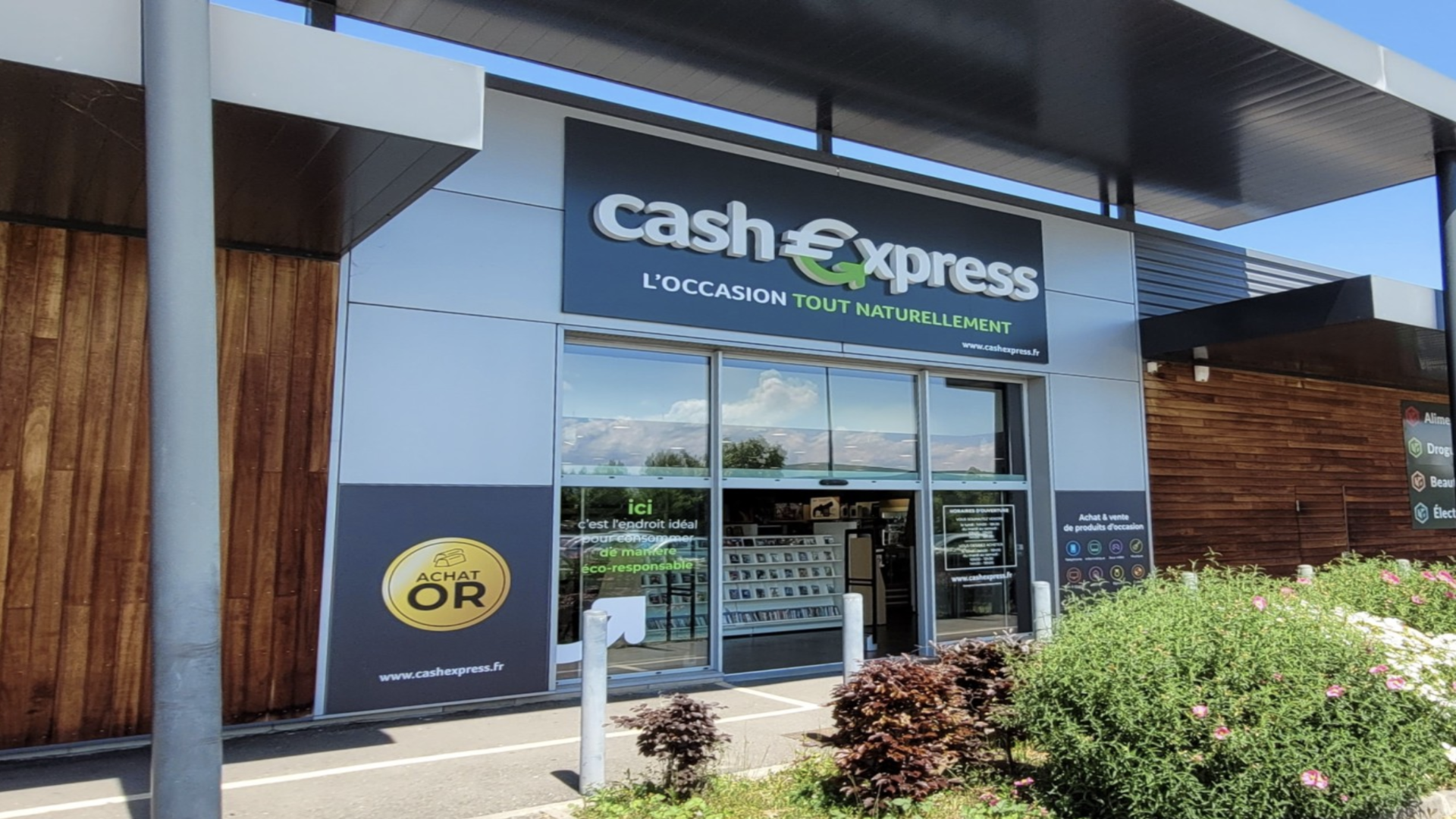 façade cash express : boutique doccasion et achat dor