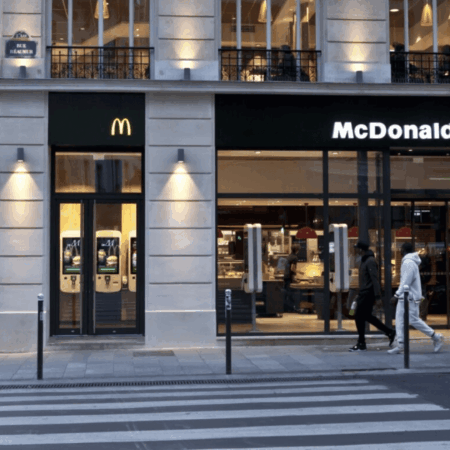 façade mcdonalds rue réaumur à paris
