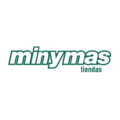 logotipo minymas tiendas verde, moderno y amigable