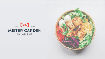 mister garden — bol de salade au tofu, Œufs et légumes