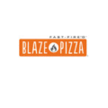 minimal orange bar logo with flame icon