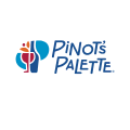 paint and sip studio logo with wine palette