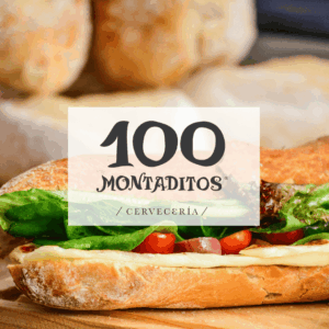 panino rustico 100 montaditos con formaggio e pomodorini