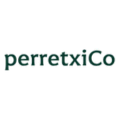 logotipo tipográfico perretxico verde minimalista