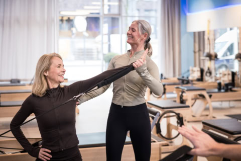 pilates reformer: privatstunde mit trainerin