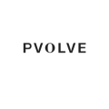 pvolve minimalist black wordmark logo