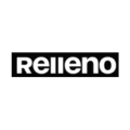 logotipo relleno minimalista blanco y negro