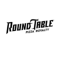 round table pizza wordmark — bold black and white logo