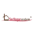 logo serhogarsystem: casa y sistemas profesionales