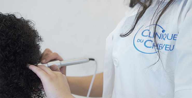 soin expert du cuir chevelu en clinique