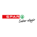 logotipo spar: árbol verde y lema saber elegir