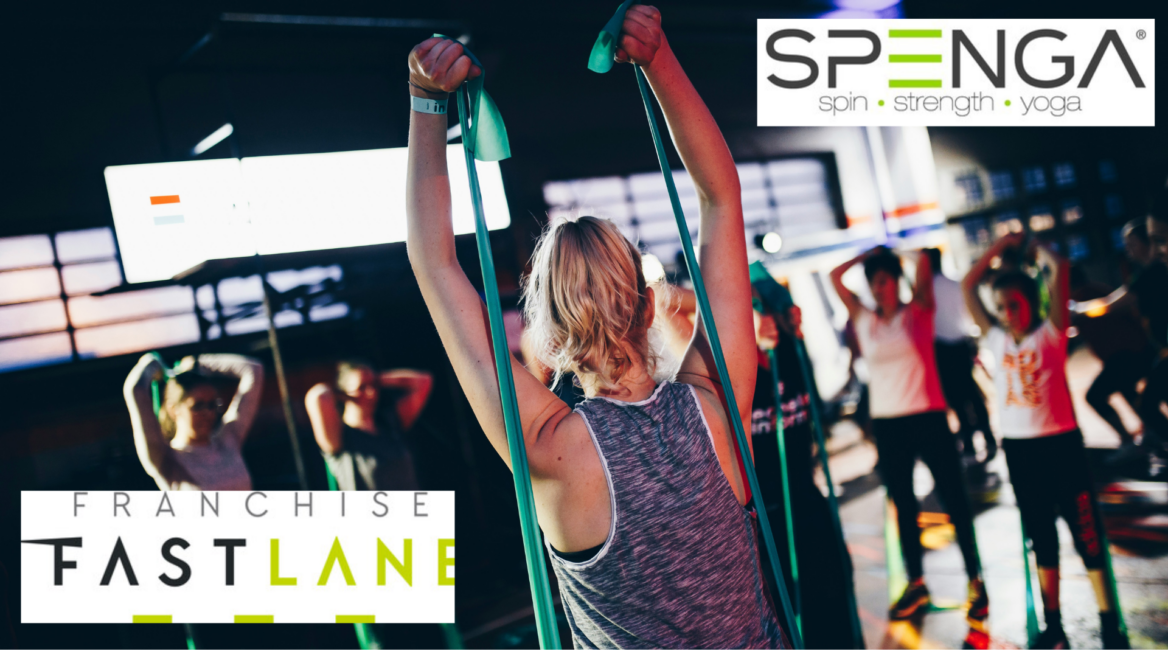 spenga resistance band group fitness class