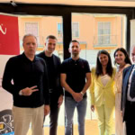 squadra di clean management in ritratto promozionale